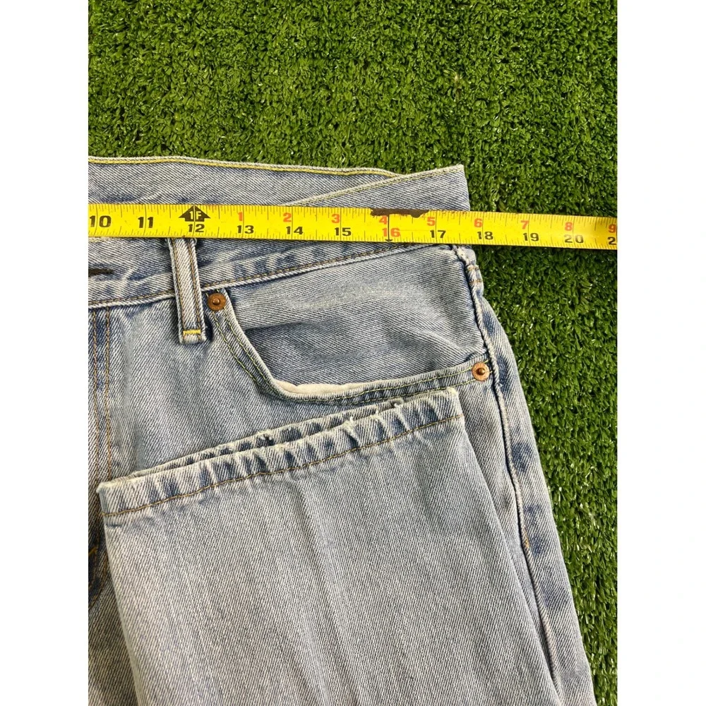 Levis 511 Straight Fit Jeans Mens‎ 36x30 Light Wash Blue Denim Pants 04511-1472